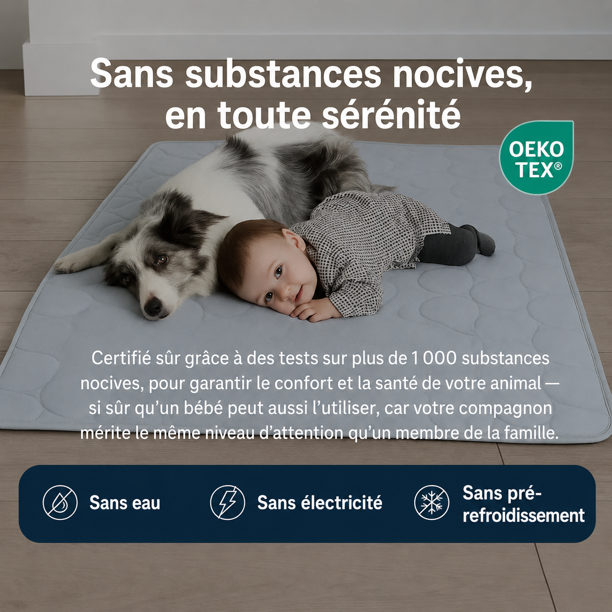 Tapis Rafraîchissant Arctic™ Pour Chien