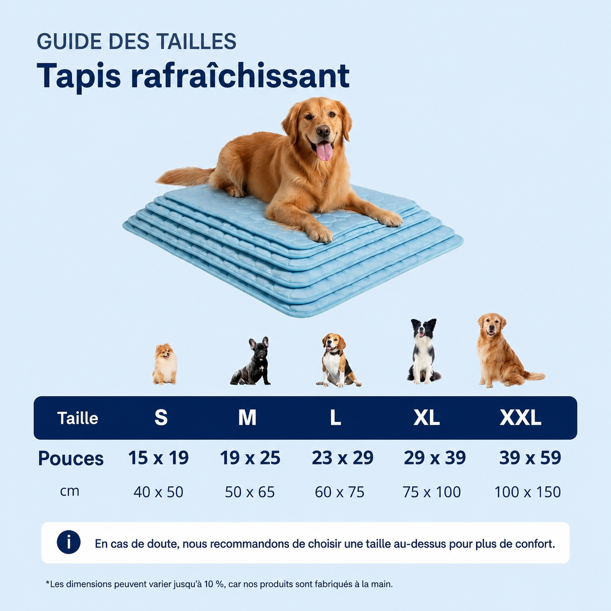 Tapis Rafraîchissant Arctic™ Pour Chien