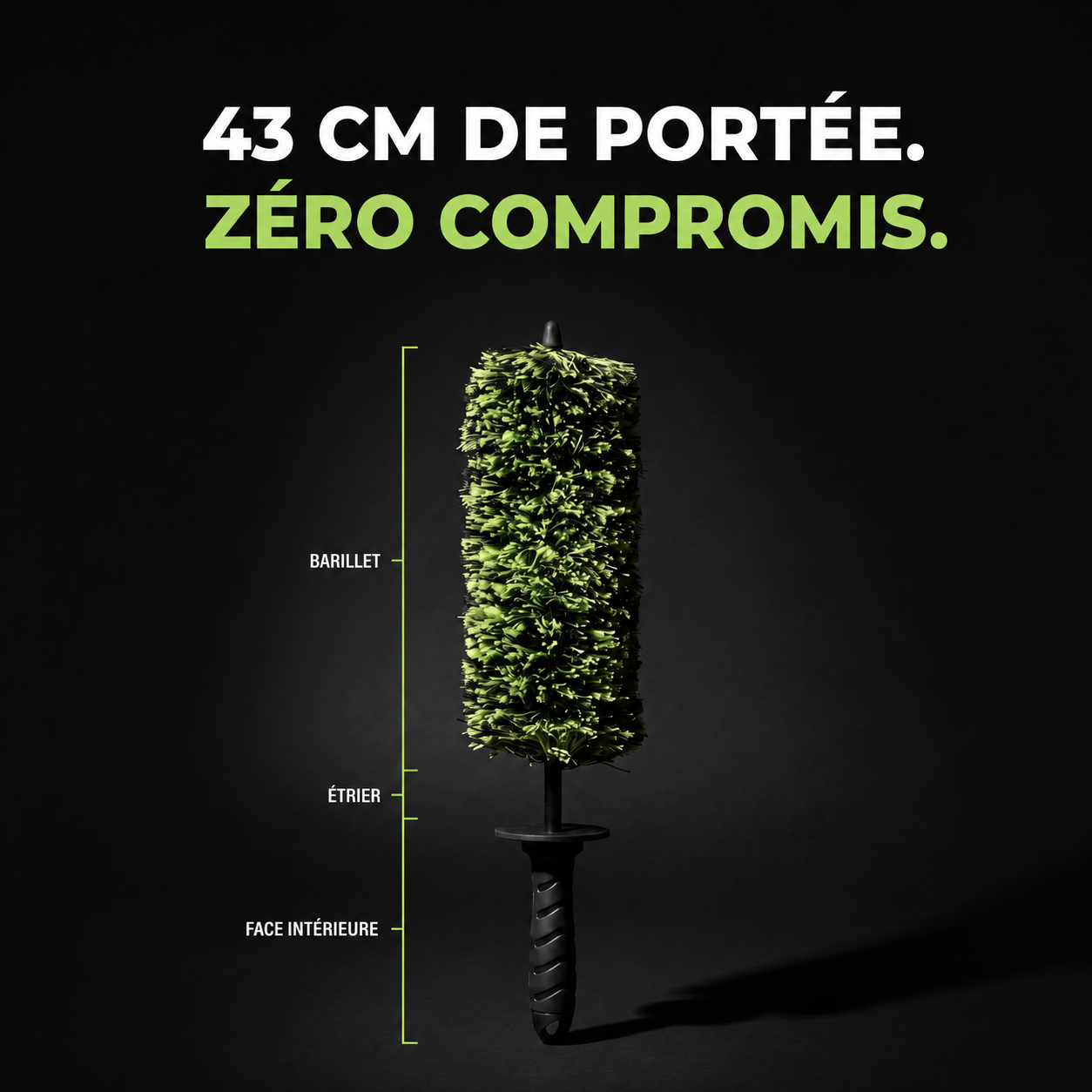 Brosse à Jantes Viking™ – Nettoyage Profond Sans Effort
